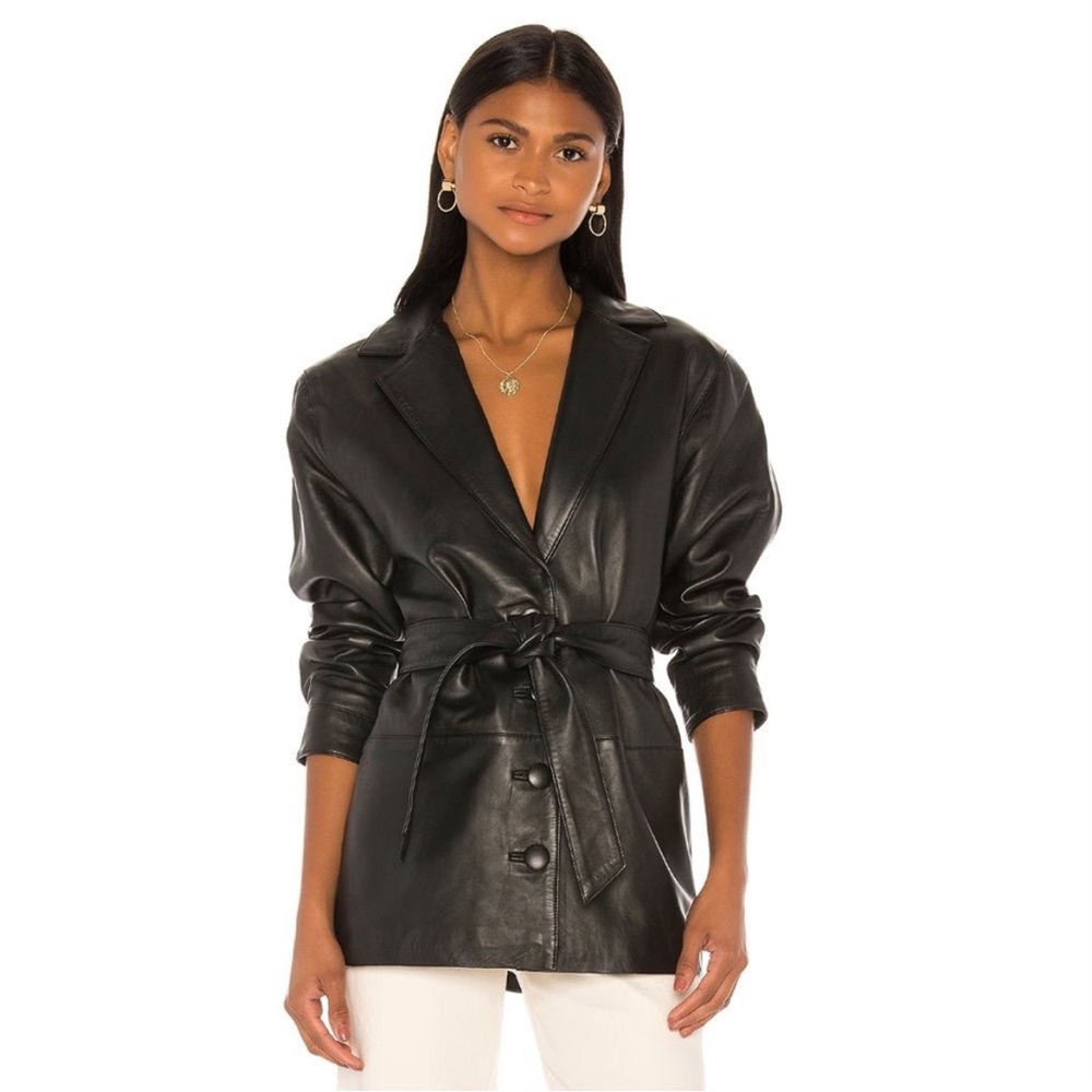 Song of Style Bennie leather jacket